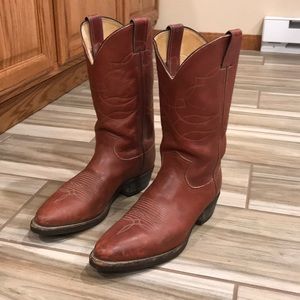 Vintage Vibram Justin Cowboy Boots Men’s 9.5